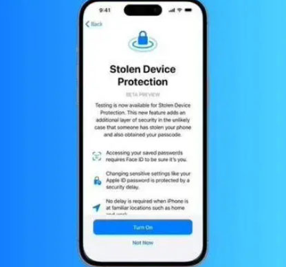新竹镇苹果授权维修店分享被盗设备保护功能开启方法 