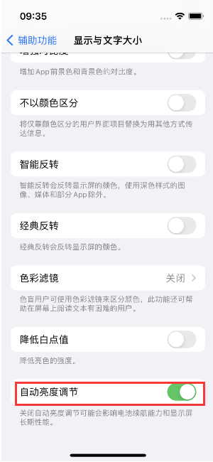 新竹镇苹果15维修店分享iPhone 15 Pro系列屏幕亮度 